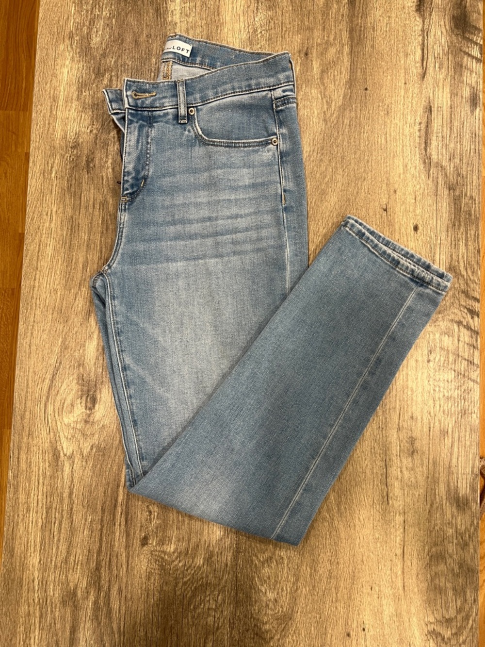 LOFT Light Blue Straight Leg jeans